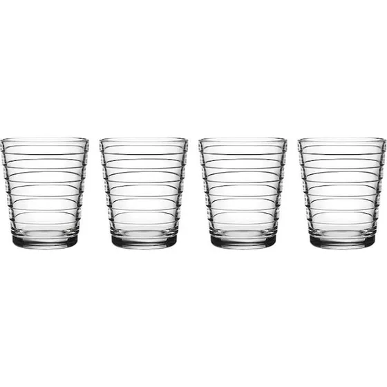 Iittala Szklanki Aino Aalto 220 ml 4 szt. przezroczyste