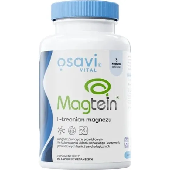 Osavi Magtein L-Treonian Magnezu, 90 kapsułek