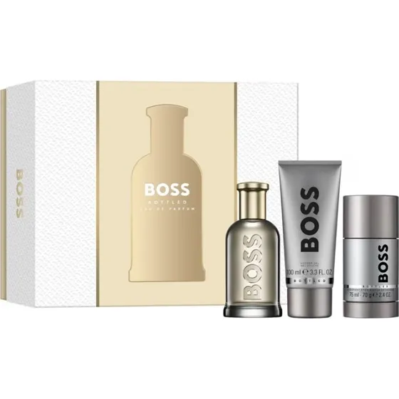 Hugo Boss Boss Bottled Eau de Parfum Zestaw: 100ml, Dezodorant, Żel