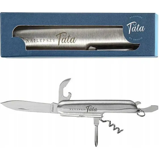 Be-Happy Gifts Scyzoryk Multitool Najlepszy Tata