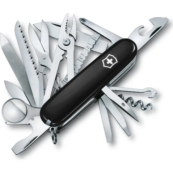 Victorinox SwissChamp 1.6795.3 z pudekiem, czarna rkoje