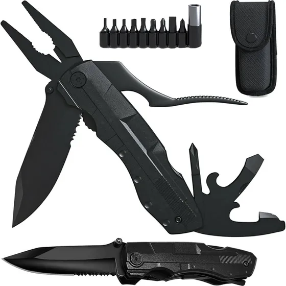 SILVERLINE Multitool 20w1 Wielofunkcyjny Scyzoryk z Etui