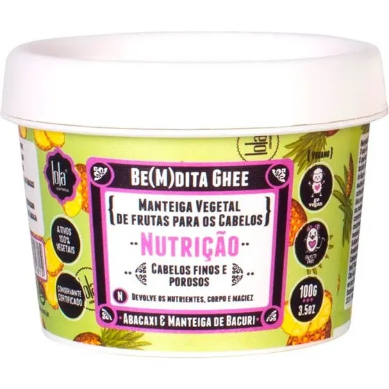 Lola Cosmetics Be(M)dita Ghee Maska z ananasem i masłem bacuri 100g