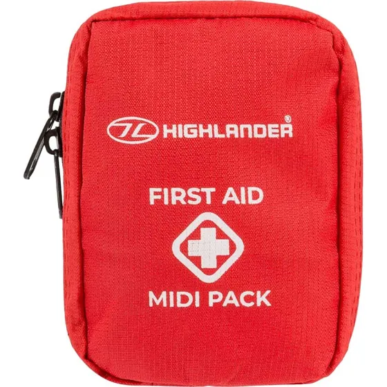 Highlander Outdoor First Aid Midi Pack - Czerwony