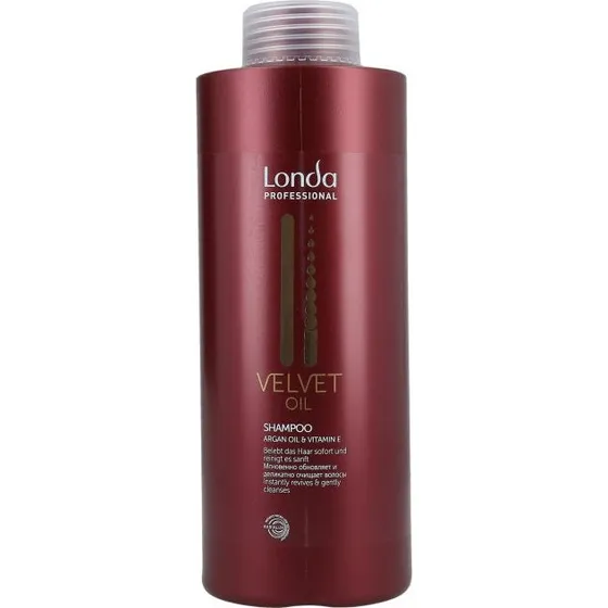 Londa Professional Velvet Oil Shampoo 1000ml z olejkiem arganowym