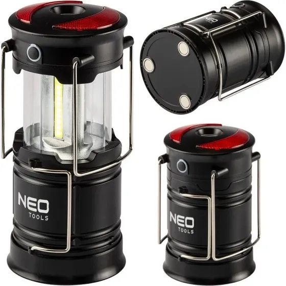 NEO Lampa biwakowa 200 lm 3xAA 3w1 COB LED 99-030