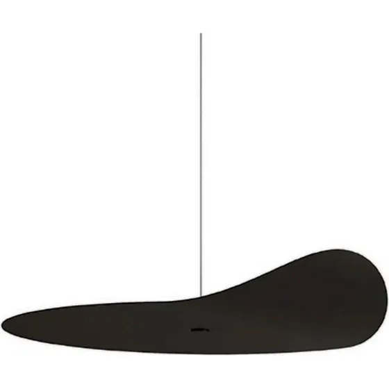 KDLN Lampa wisząca Flow Black Leaf Ø 35 cm