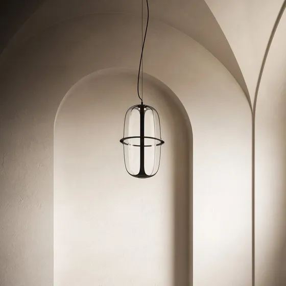 Kooi Lampa Wisząca LED Black/Matt Black Ø 30 cm
