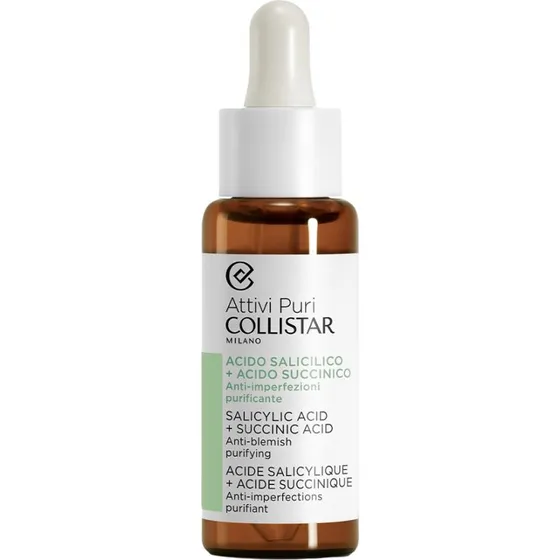 Collistar Attivi Puri Serum z kwasem salicylowym i sukcynowym 30ml
