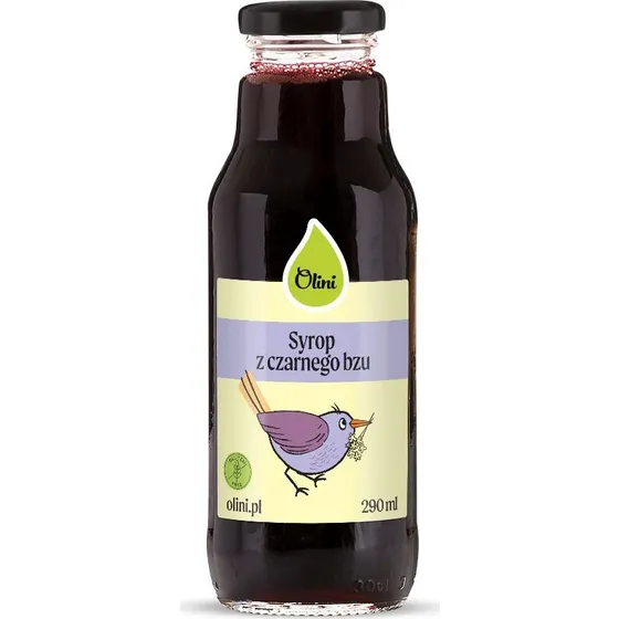 Olini Syrop z czarnego bzu dla dzieci 290ml