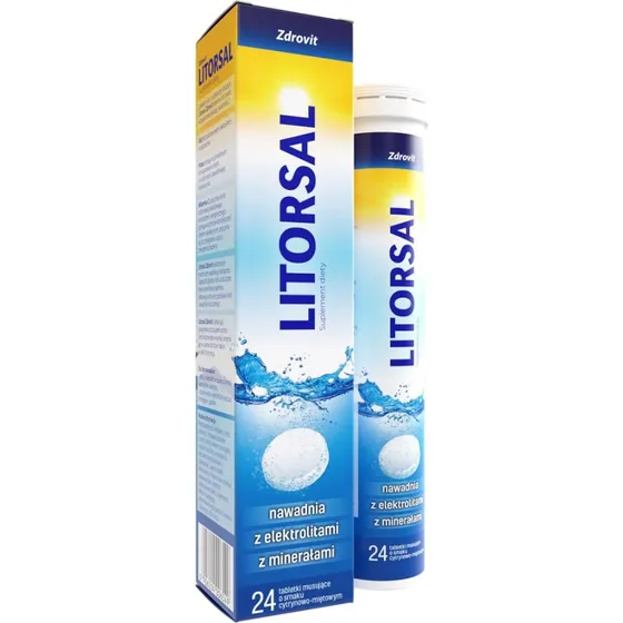 Zdrovit Litorsal 24 tabletki musujące