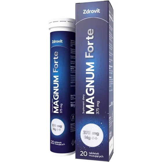 Zdrovit Magnum Forte 375 mg - 20 tabletek musujących