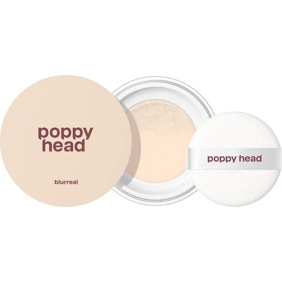 Poppy Head Blurreal Puder Sypki Wygładzająco-Matujący 13g Transparent
