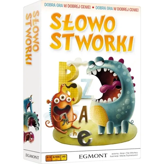 Egmont SłowoStworki - Gra planszowa dla całej rodziny
