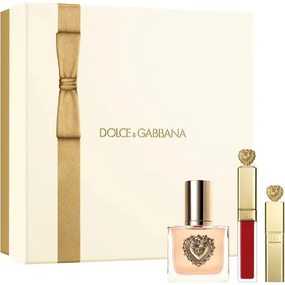 Dolce & Gabbana Devotion Zestaw Perfumeryjny: EDP 30ml, Tusz, Pomadka