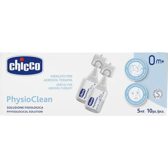 Chicco PhysioClean Roztwór soli fizjologicznej 10x5 ml