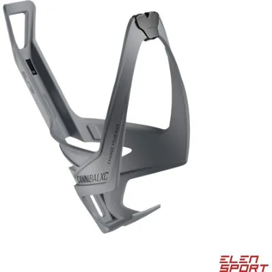 Elite Cannibal XC Koszyk na bidon Szary Czarny