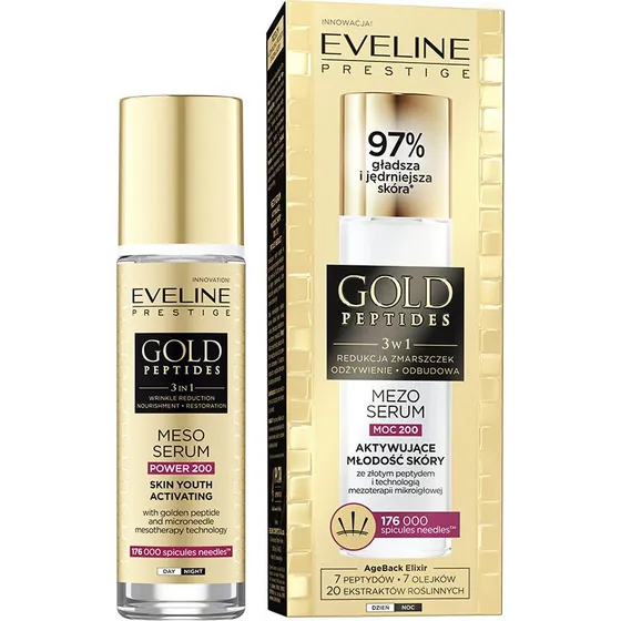 EVELINE Gold Peptides Mezo-serum aktywujce modo 30 ml