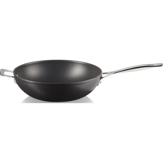 Le Creuset Wok Aluminium 30 cm Nieprzywierajcy z Uchwytem