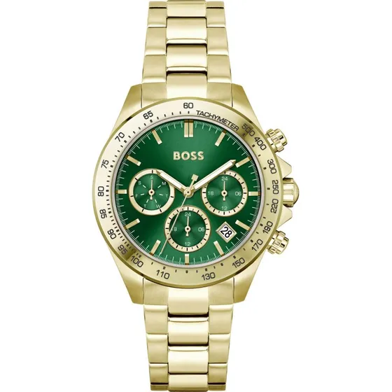 BOSS Novia 1502750 Zegarek damska z tachimetrem i dat