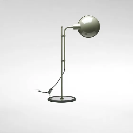 MARSET Funiculí lampa stołowa, szary mech