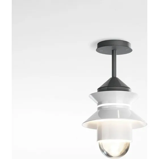 Lampa sufitowa zewnętrzna Marset Santorini IP65, biała