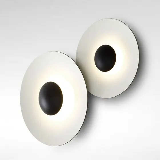 Marset Ginger 42 C Lampa Ścienna Wenge-White Ø42cm