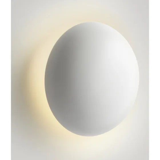Marset Babila 28 Lampa Ścienna Zewnętrzna LED Biała Ø28cm
