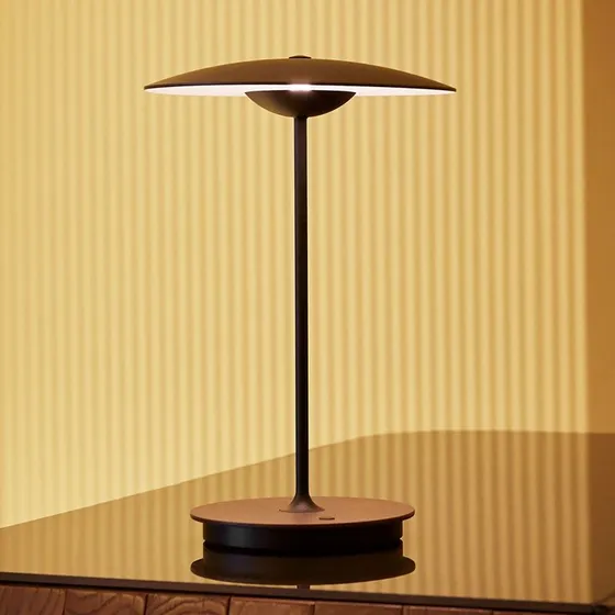 Marset Ginger LED Lampa Stołowa Dąb/Biały