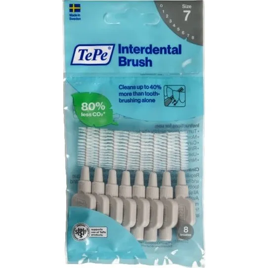 TePe Original szczoteczki międzyzębowe 1.3mm Szare 8szt