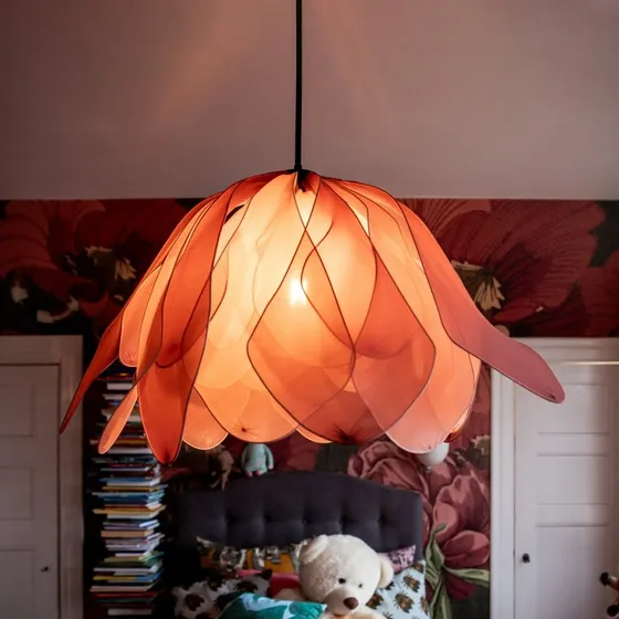 By Rydéns Lampa Wisząca Lou Lou Ø80 Rose