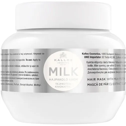 Kallos Maska do włosów Milk Hair Mask z proteinami mleka 275ml