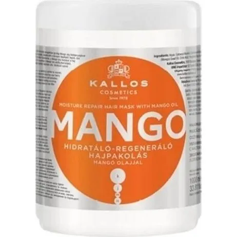 KALLOS KJMN Maska do włosów Mango 1000 ml