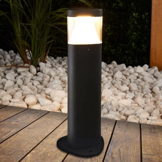Lucande Milou LED Lampa Ogrodowa H30 Antracyt