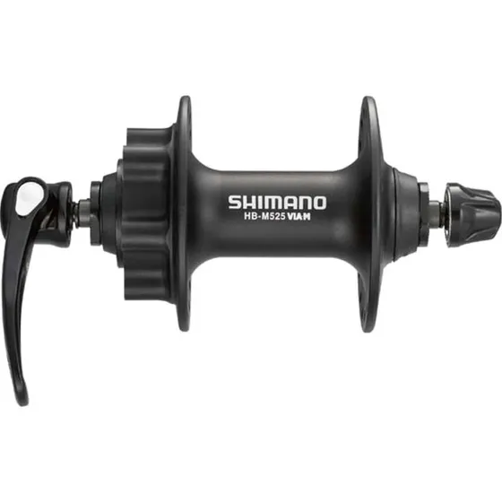 Shimano HB M525 Piasta Przednia 6-rubowa, 9x100mm, Czarna