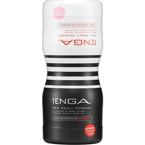 TENGA Dual Sensation Cup - jednorazowy masturbator Extremes