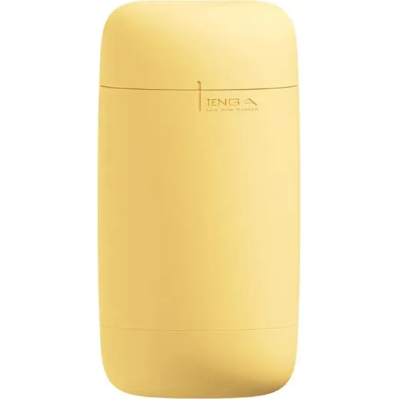 TENGA Puffy Masturbator Custard Yellow