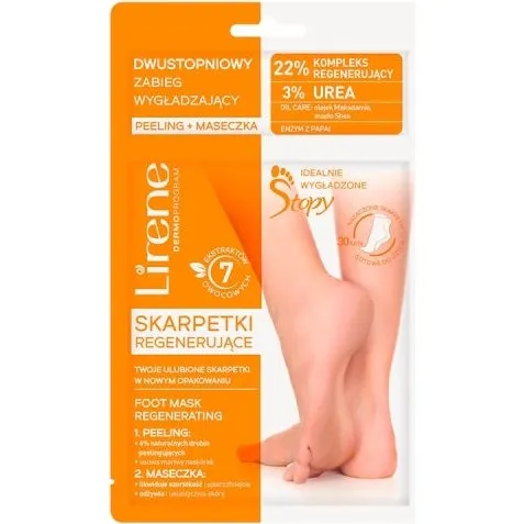 Lirene Regenerating Foot Mask – Skarpetki regenerujące do stóp