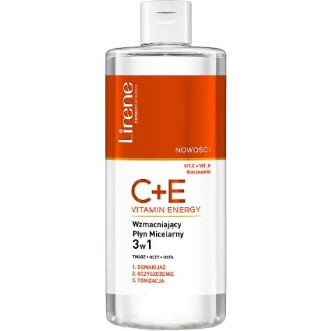 Lirene C+E Vitamin Energy Płyn Micelarny 3w1 400ml