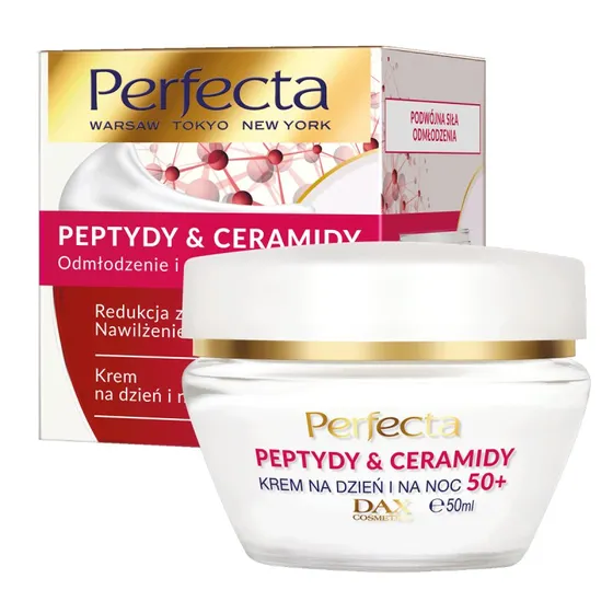 Perfecta Peptydy i Ceramidy 50+ krem na dzie i noc 50 ml