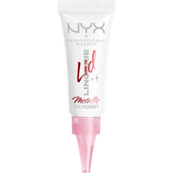 NYX Professional Makeup Lid Lingerie Liquid Eyeshadow 01 Satin Silver