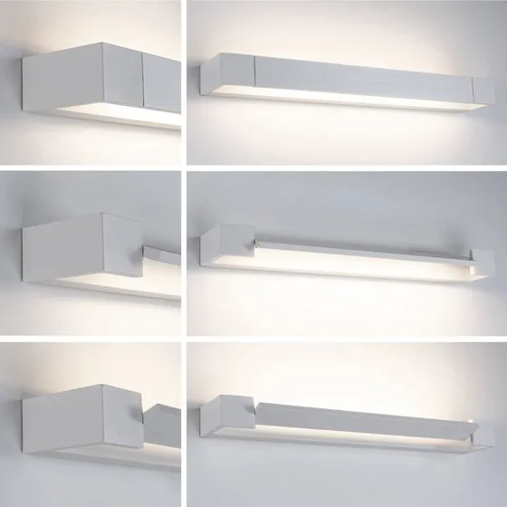 Paulmann Kinkiet LED Lucille biały 60 cm ściemniany IP44