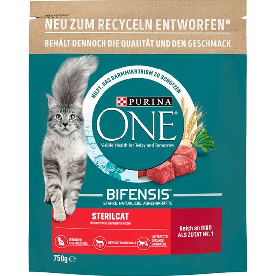 Purina ONE SterilCat Wołowina - 2 x 750 g