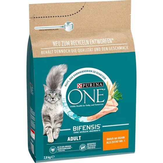 Purina ONE Adult Kurczak ze zbożem pełnoziarnistym, 2,8 kg