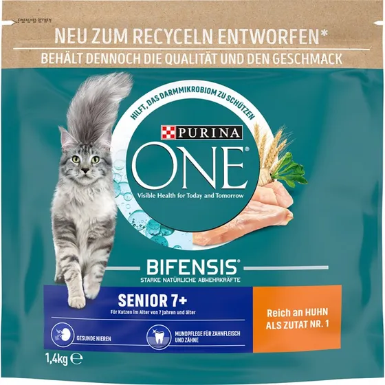 Purina ONE Senior 7+ Kurczak, 1,4 kg