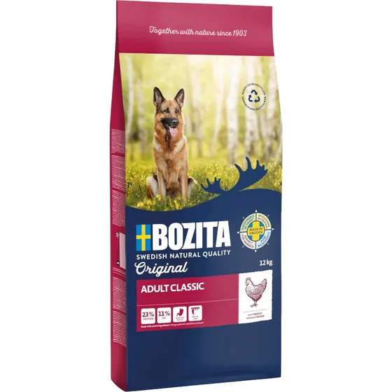 Bozita Original Adult Classic Karma dla psów - 2 x 12 kg