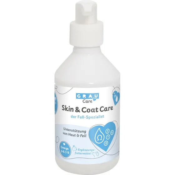 GRAU Skin & Coat Care - Suplement Omega 3, 6, 7 i 9 (250 ml)