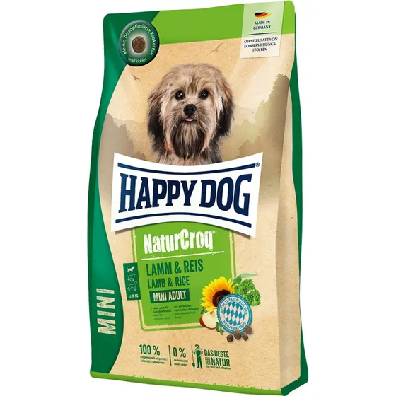 Happy Dog NaturCroq Mini Adult Jagnięcina i Ryż 4 kg