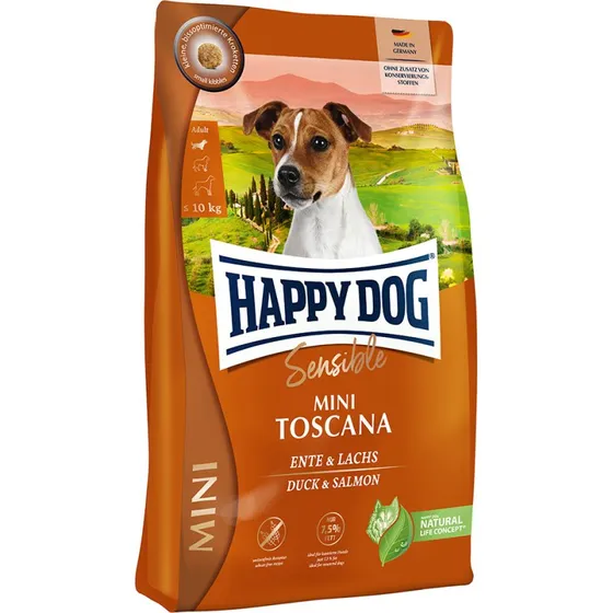 Happy Dog Sensible Mini Toskania - Sucha Karma dla Psów, 4 kg
