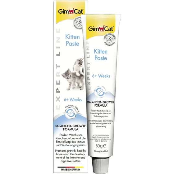 GimCat Kitten Pasta dla kociąt, 3 x 50 g